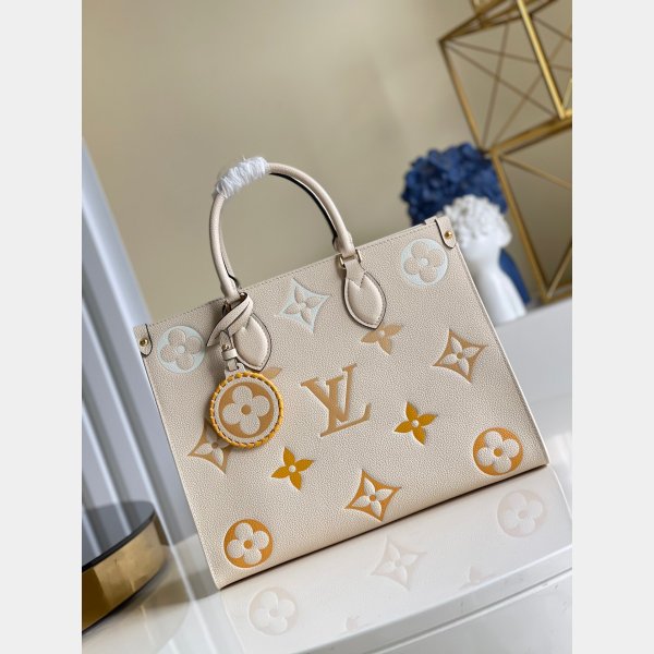 Replica Louis Vuitton OnTheGo PM Bag M22976 Beige Knockoff At Cheap Price